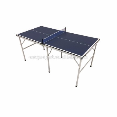 Mini Table Tennis Ping Pong Kids Indoor Game Room Portable Folding Table