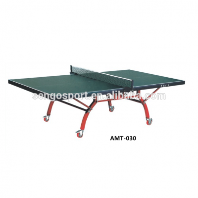 Sports craft style Green color rainbow ping pong tables for sale