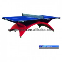 25mm thickness board rainbow shape outdoor table tennis pong table