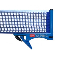 Portable and adjustable retractable table tennis net