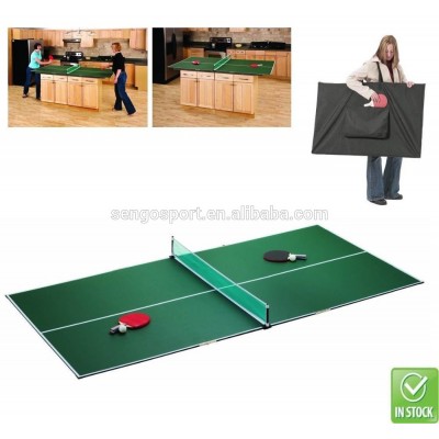 Portable Folding Table Tennis Quick Set Conversion Top Ping Pong Top