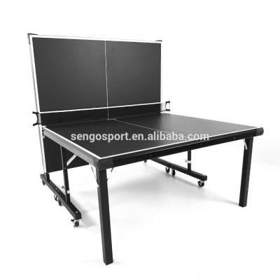 Double-folding Movable indoor/Outdoor table tennis Ping Pong Table