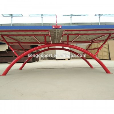 ITTF approved SMC outdoor Single folding movable table Table Tennis Table