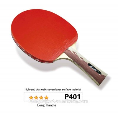 Pimples Out Rubber and Ash Wood Bottom table tennis set