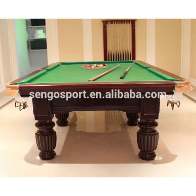 Professional production billiard tables for sale / pool table with green cloth