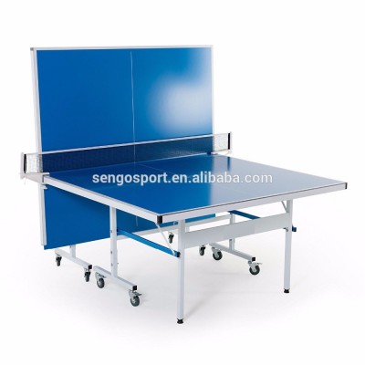 Aluminum (ACP) double folding Ping pong tables Outdoor table tennis table for sale