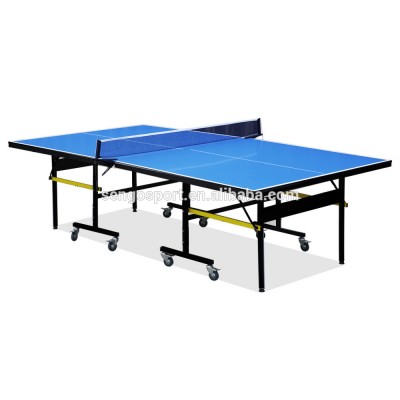 Hot wholesale outdoor Aluminum (ACP) table tennis table competition equipment blue table tennis paint